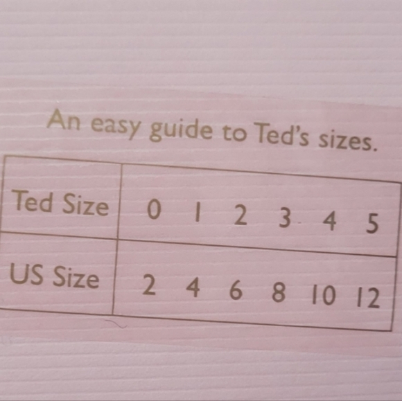 🍒NWT🍒 TED BAKER TEXTURED PENCIL DRESS - Picture 5 of 5